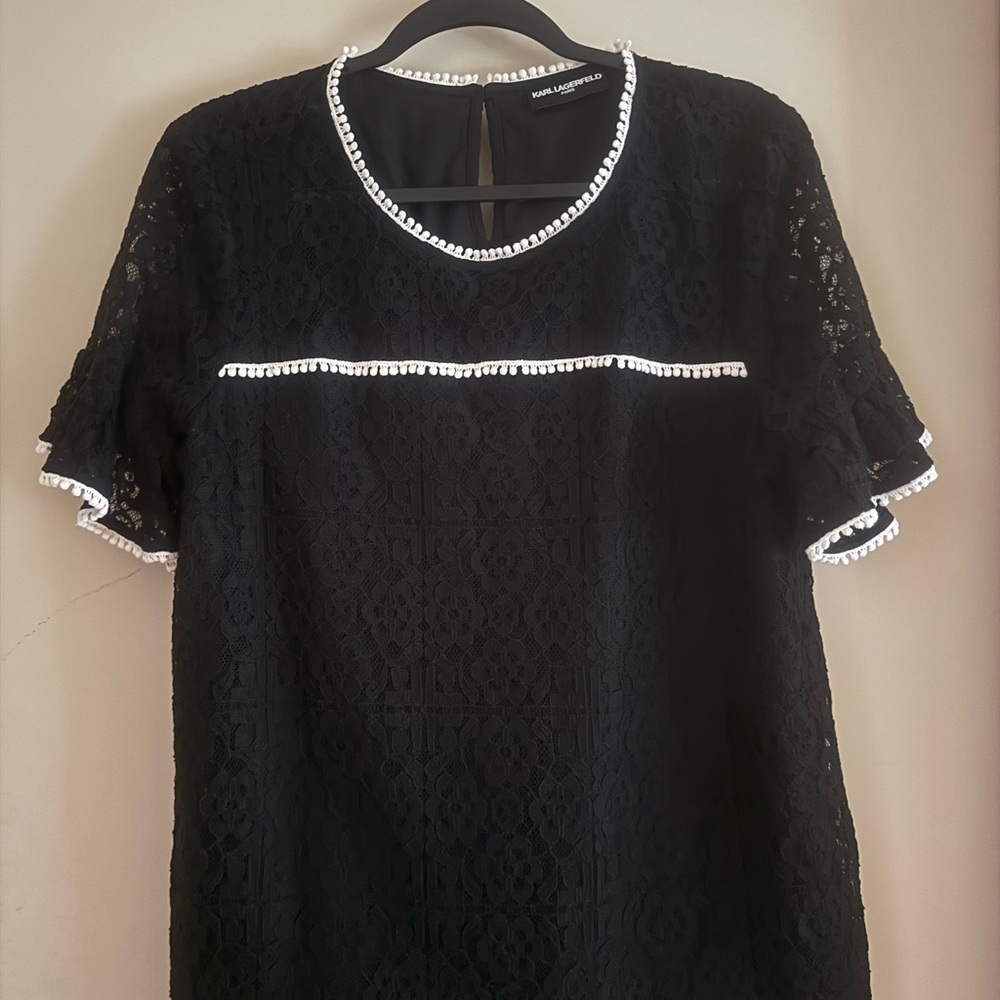 Karl Lagerfeld Lace Top